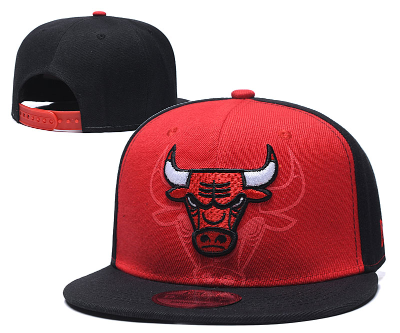 2020 NBA Chicago Bulls hat->nba hats->Sports Caps